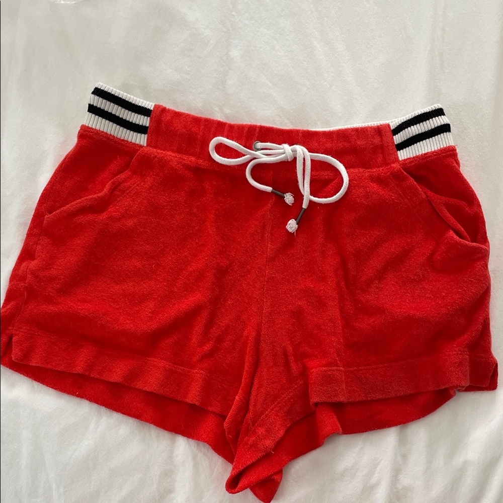 Splendid Red Athletic Women's Shorts